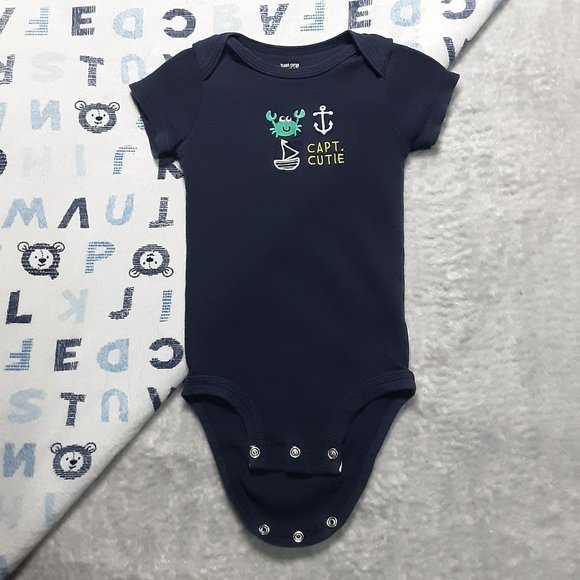 ❄️ 9m | Carter's | "Nautical" Bodysuit/Onesie - Picture 1 of 5